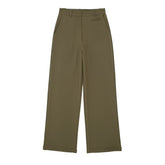 Pleated High Waist Wide Leg Pants
